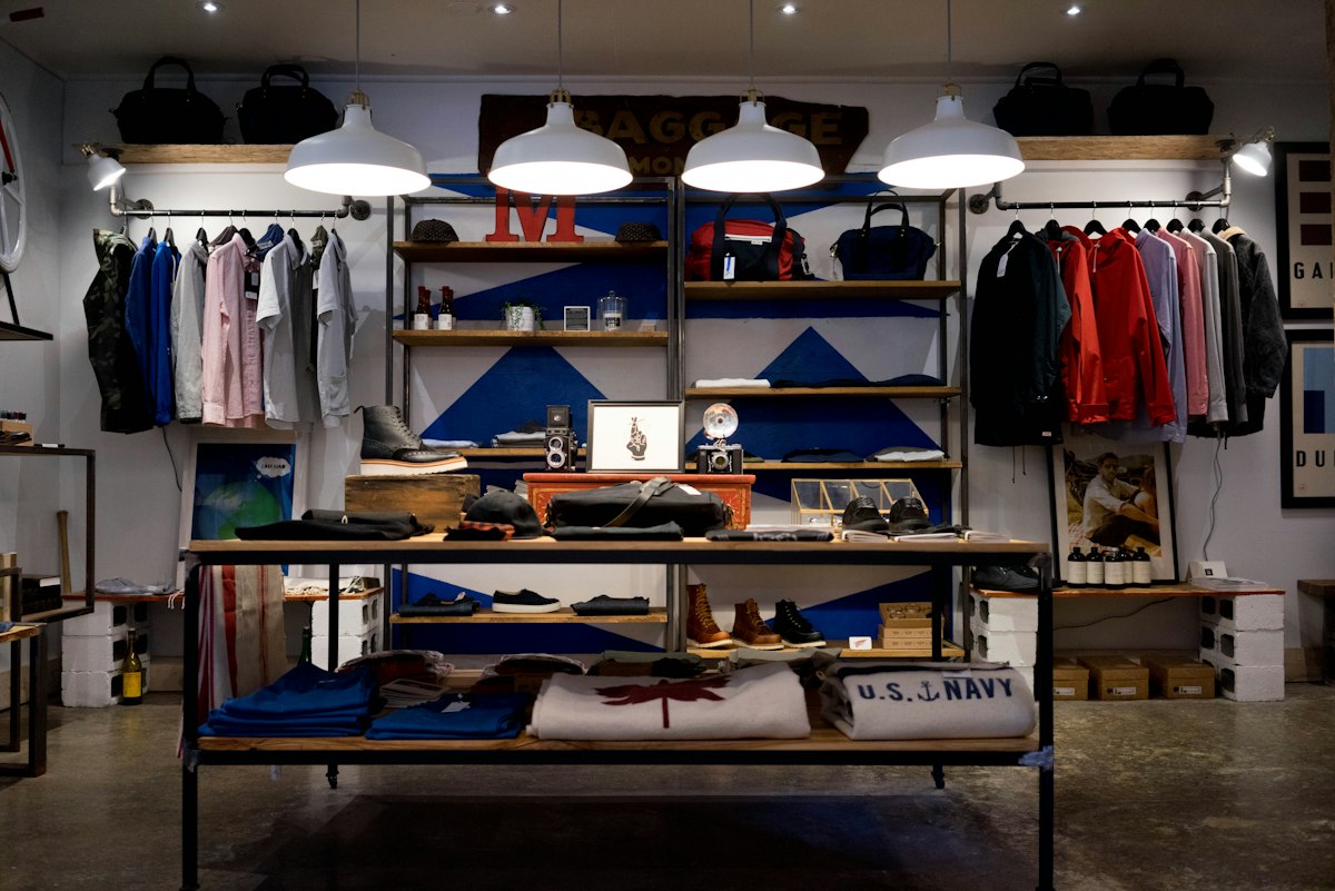 Independent clothing store